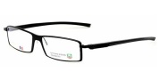 Tag Heuer Automatic 0802 Eyeglasses Eyeglasses - 001 Matte Black Front / Black - Black Temples