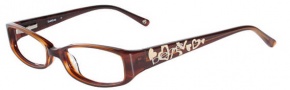 Bebe BB 5040 Eyeglasses Eyeglasses - Smoked Topaz 