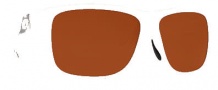 Costa Del Mar Caye Sunglasses White Frame Sunglasses - Copper / 580G