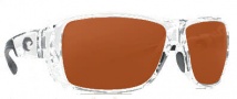 Costa Del Mar Double Haul Sunglasses Crystal Frame Sunglasses - Copper / 580P