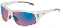 Bolle Rainier Sunglasses Sunglasses - 11551 Holographic Silver / Rose Blue