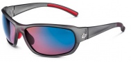 Bolle Bounty Sunglasses Sunglasses - 11534 Satin Crystal Gray / Rose Blue