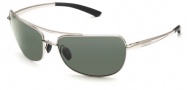 Bolle Quindaro Sunglasses Sunglasses - 11576 Shiny Silver / Polarized Axis 