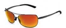 Bolle Quindaro Sunglasses Sunglasses - 11574 Satin Black / Polarized TNS Fire