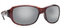 Costa Del Mar Las Olas Sunglasses - Tortoise Frame Sunglasses - Silver Mirror / 580G