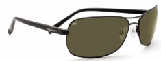 Serengeti Rimini Sunglasses Sunglasses - 7675 Satin Matte Black / Polar PHD 555NM