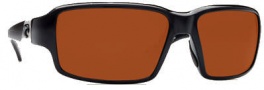 Costa Del Mar Peninsula Sunglasses - Black Frame Sunglasses - Copper 580P