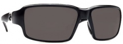 Costa Del Mar Peninsula Sunglasses - Black Frame Sunglasses - Gray / 580P
