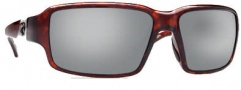 Costa Del Mar Peninsula Sunglasses - Tortoise Frame Sunglasses - Silver Mirror / 580G