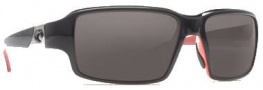 Costa Del Mar Peninsula Sunglasses - Black Coral Frame Sunglasses - Dark Gray / 400G