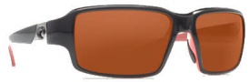 Costa Del Mar Peninsula Sunglasses - Black Coral Frame Sunglasses - Copper / 580G