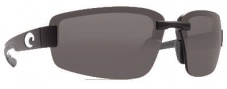 Costa Del Mar Seadrift Sunglasses - Black Frame Sunglasses - Gray / 580P