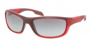 Prada Sport PS 04NS Sunglasses Sunglasses - JAM3M1 Bordeaux / Gray Gradient 