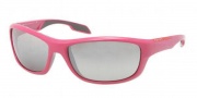 Prada Sport PS 04NS Sunglasses Sunglasses - MAA4S1 Fuxia / Gray Gradient Silver Mirror