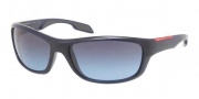 Prada Sport PS 04NS Sunglasses Sunglasses - MAB5I1 Baltic Blue / Blue Smoke Gradient 