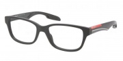 Prada Sport PS 06CV Eyeglasses Eyeglasses - 1BO1O1 Gunmetal Demi Shiny