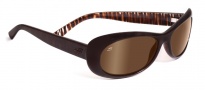 Serengeti Bella Sunglasses Sunglasses - 7630 Bronze Zebra / Drivers Gold Polarized 