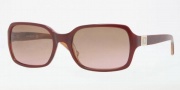 Anne Klein AK3177 Sunglasses Sunglasses - 276/76 Burgundy Amber Horn / Brown Rose Gradient
