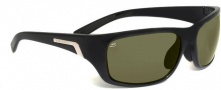 Serengeti Orvieto Sunglasses Sunglasses - 7621 Shiny Black / Polar PHD 555NM