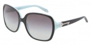 Tiffany & co. TF4056A Sunglasses Sunglasses - 80553C Top Black on Azure / Gray Gradient