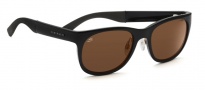 Serengeti Milano Sunglasses Sunglasses - 7655 Shiny Black / Drivers Polarized