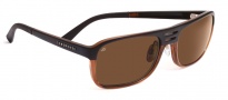 Serengeti Lorenzo Sunglasses Sunglasses - 7651 Satin Dark Brown / Shiny Cognac / Drivers 