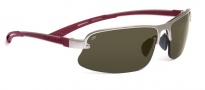 Serengeti Destare Sunglasses Sunglasses - 7689 Satin Silver / Polar PHD 555NM