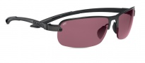 Serengeti Strato Sunglasses Sunglasses - 7681 Satin Black  / Polar PHD Sedona