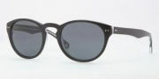 Brooks Brothers BB5002S Sunglasses Sunglasses - 604687 Black / Crystal Gray Solid
