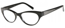 Guess GU 2285 Eyeglasses Eyeglasses - BLK: Solid Black 