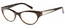 Guess GU 2285 Eyeglasses Eyeglasses - BRN: Brown Crystal 