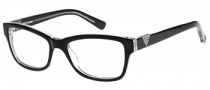 Guess GU 2294 Eyeglasses Eyeglasses - BLK: Black Crystal