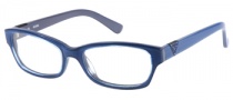 Guess GU 2295 Eyeglasses Eyeglasses - BL: Blue Dark Grey 