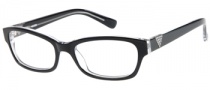 Guess GU 2295 Eyeglasses Eyeglasses - BLK: Black Crystal 