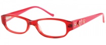Guess GU 9084 Eyeglasses Eyeglasses - RD: Red Glitter 