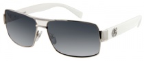 Guess GU 6671 Sunglasses Sunglasses - WHT-3: Shiny Silver 