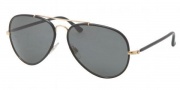 Polo PH3058JM Sunglasses Sunglasses - 900487 Shiny Gold / Gray