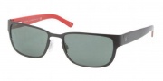 Polo PH3065 Sunglasses Sunglasses - 903871 Matte Black / Green