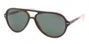 Polo PH4062 Sunglasses Sunglasses - 503571 Top Brown Havana / Green