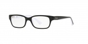 Ray-Ban Junior RY1527 Eyeglasses Eyeglasses - 3579 Top Black on White