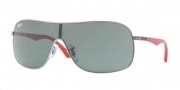 Ray-Ban Junior RJ9530S Sunglasses Sunglasses - 200/71 Gunmetal / Green