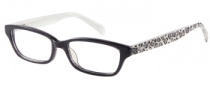 Candies C India Eyeglasses Eyeglasses - BLK: Black Glitter