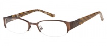 Candies C Paula Eyeglasses Eyeglasses - BRN: Satin Brown