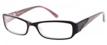 Candies C Sophie Eyeglasses Eyeglasses - BLKPK: Black Crystal 