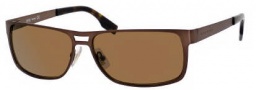 Hugo Boss 0451/P/S Sunglasses Sunglasses - 02R5 Semi Matte Brown (06 Brown Shaded Flash Gold Lens)