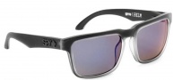 Spy Optic Helm Sunglasses Sunglasses - Black Ice / Grey W/ Purple Spectro