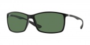 Ray-Ban RB4179 Sunglasses Sunglasses - 601S9A Matte Black / Polarized Green