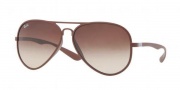 Ray-Ban RB4180 Sunglasses Sunglasses - 881/13 Matte Brown / Brown Gradient