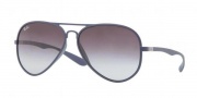 Ray-Ban RB4180 Sunglasses Sunglasses - 882/82 Matte Green / Polarized Gray Mirror Silver Gradient