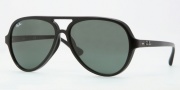 Ray-Ban RB4125F Sunglasses Sunglasses - 901/71 Black / Green